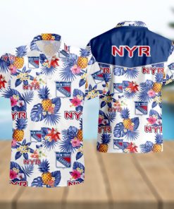 Tropical Fruit New York Rangers Full Printed Hawaiian Shirt And Short