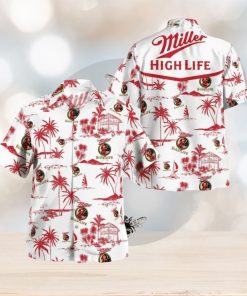 Tropical Miller High Life Hawaiian Shirt And Short Combo For Men And Women