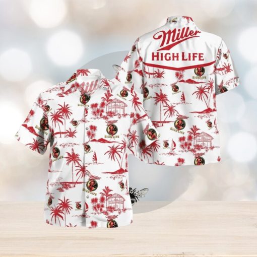 Tropical Miller High Life Hawaiian Shirt And Short Combo For Men And Women