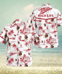 Tropical Miller High Life Hawaiian Shirt And Short Combo For Men And Women