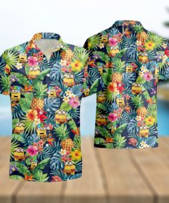 Tropical Minions All Over Print Hawaiian Shirt And Short