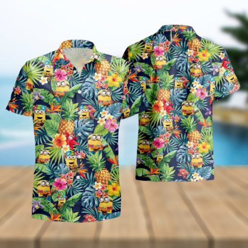 Tropical Minions All Over Print Hawaiian Shirt And Short