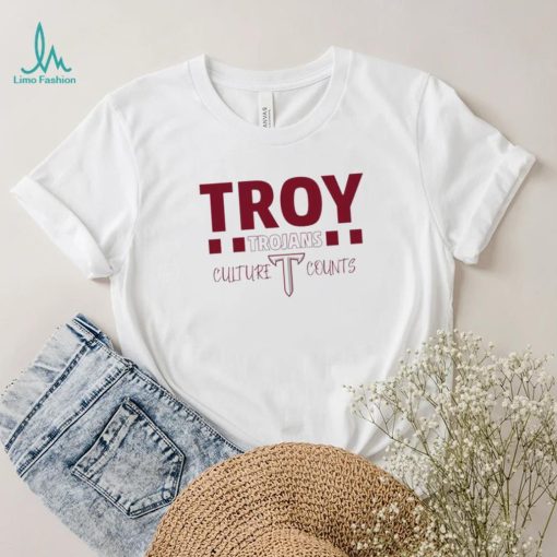 Troy Trojans Culture Counts Shirt