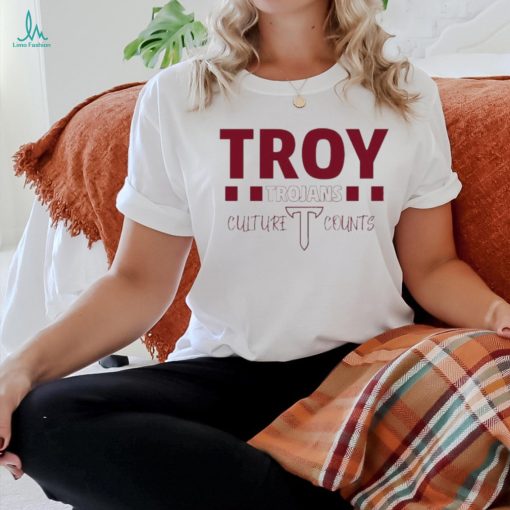 Troy Trojans Culture Counts t shirt