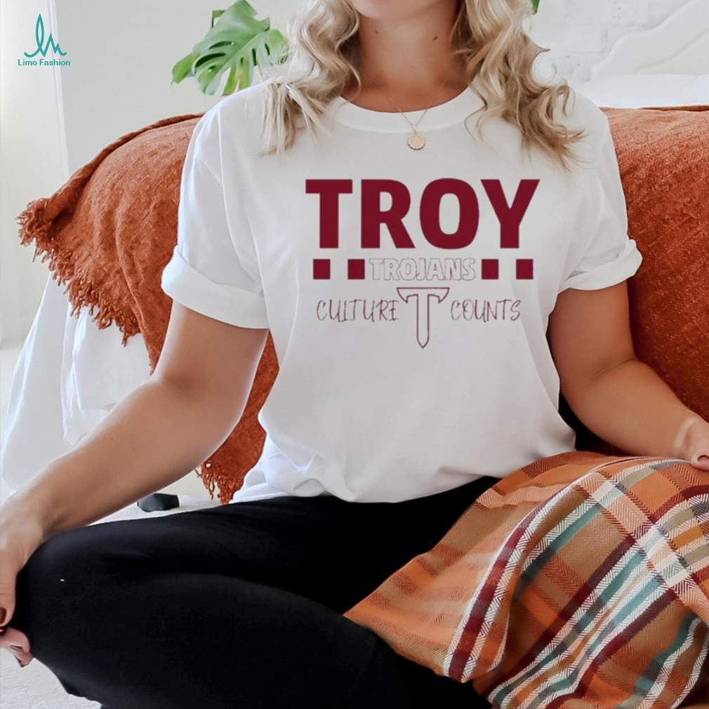Troy Trojans Culture Counts t shirt Troy Trojans Culture Counts t shirt