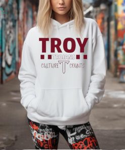 Troy Trojans Culture Counts t shirt