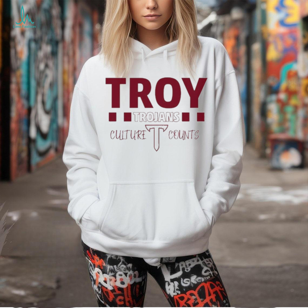 Troy Trojans Culture Counts t shirt Troy Trojans Culture Counts t shirt