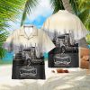 Busch Light Hawaiian Shirt, Sea Island Pattern Hawaiian Shirts And Short Summer Beach Set