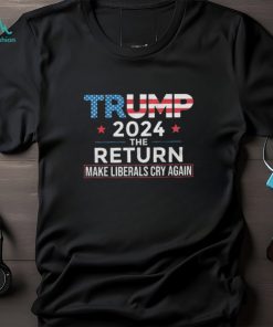Trump 2024 T Shirt The Return Political Republican Party Conservative DJT Shirt