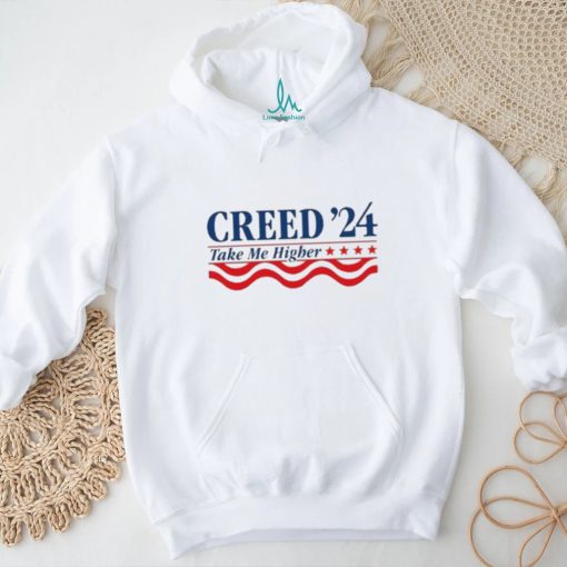 Trump Creed ’24 Take Me Higher shirt