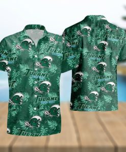 Tulane Green Wave Aloha Shirt Hawaiian Aloha Shirt