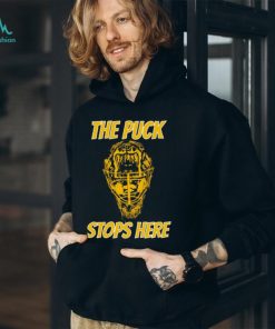 Tuukka Rask Goalie The Puck Stops Here Boston Hockey Fan T Shirt