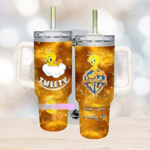 Tweety Tumbler 40oz, Tweety Bird Tumbler