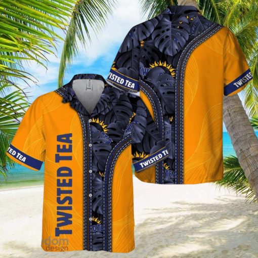 Twisted Tea Palm Leaves Majesty Hawaiian Shirt