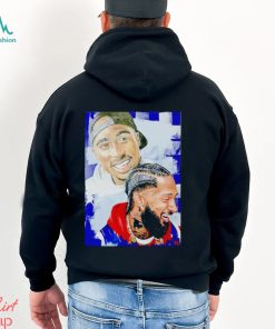 Two Legends Nipsey Hussle and Tupac shirt