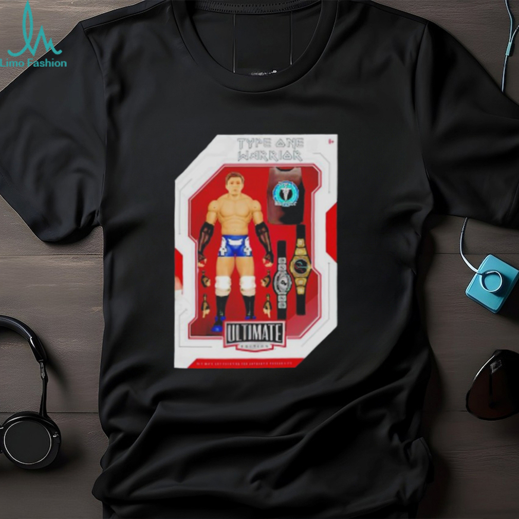 Type one warrior action figure shirt Type one warrior action figure shirt