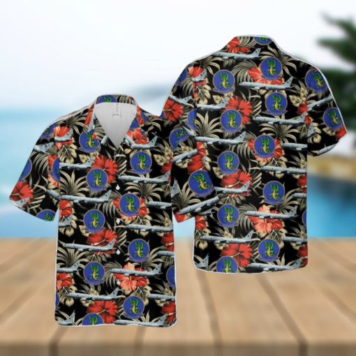 U.S Navy VP 4 Skinny Dragons P 8A Hawaiian Shirt