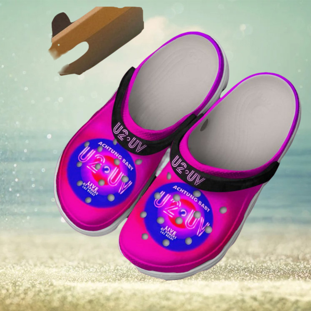U2 UV Achtung Baby Live At Sphere Las Vegas Crocs Clog Shoes U2 UV Achtung Baby Live At Sphere Las Vegas Crocs Clog Shoes