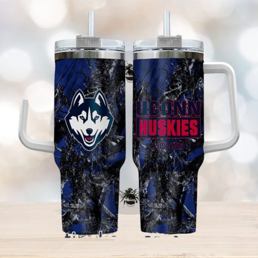 UConn Huskies Realtree Hunting 40oz Tumbler