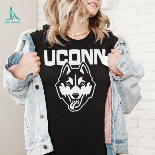 UConn Huskies stick out tongue logo shirt