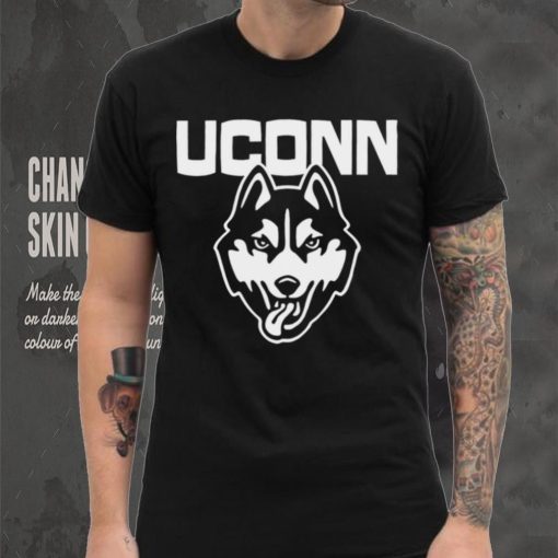 UConn Huskies stick out tongue logo shirt