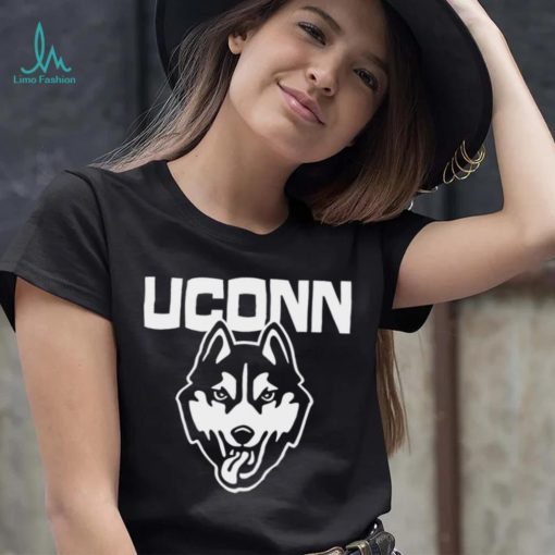 UConn Huskies stick out tongue logo shirt