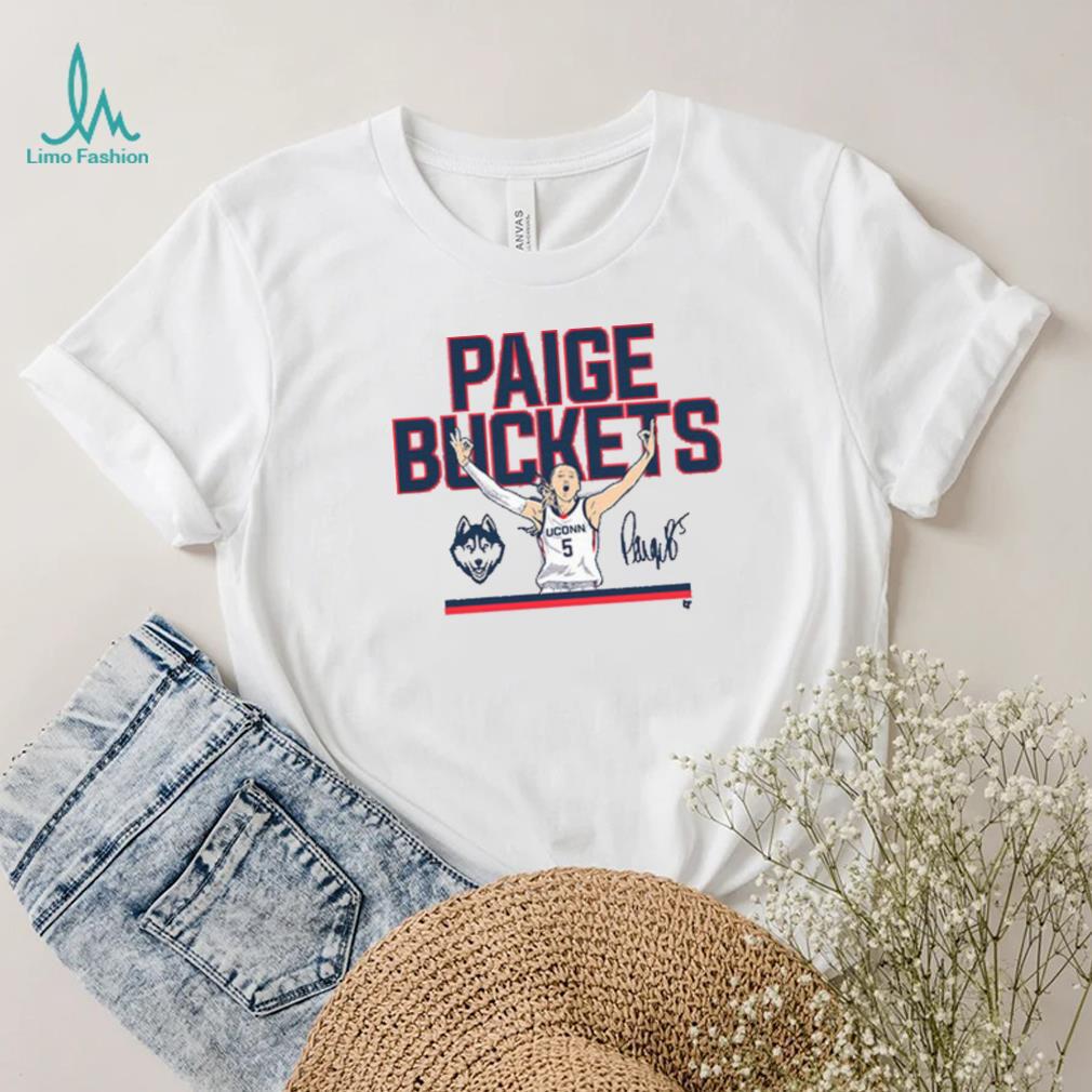 UConn Paige Bueckers Buckets Shirt UConn Paige Bueckers Buckets Shirt
