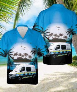 UK Immigration Service Van Hawaiian Shirt