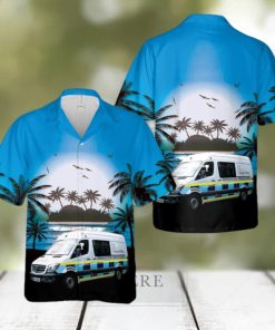 UK Immigration Service Van Hawaiian Shirt