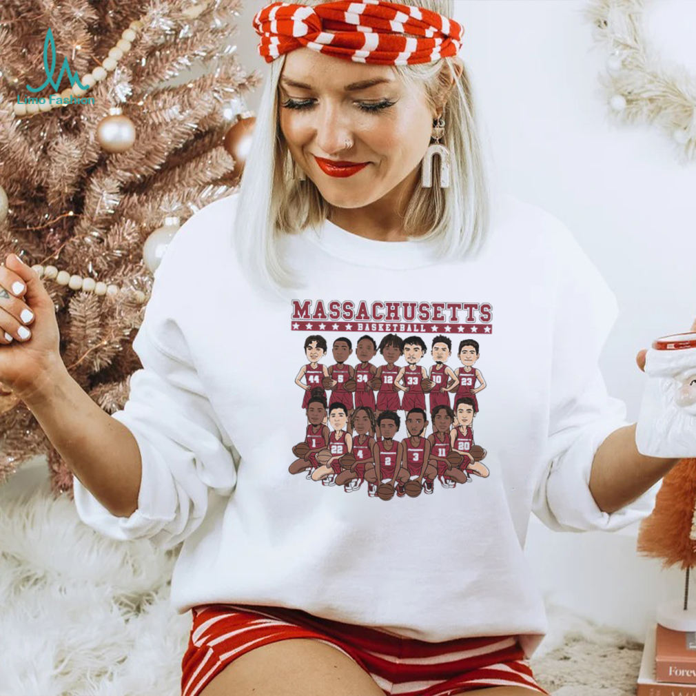 UMass Minutemen NCAA Men’s Basketball Team Caricature shirt UMass Minutemen NCAA Men’s Basketball Team Caricature shirt