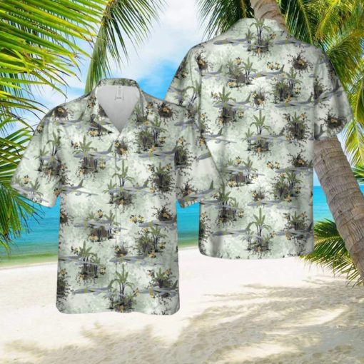 US Air Force 801st Bomb Wing ‘Treasure Hunter’ 1991 B 52G Hawaiian Shirt Unisex Fans Gift