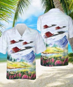 US Air Force Boeing T 7 Red Hawk Hawaiian Shirt For Summer