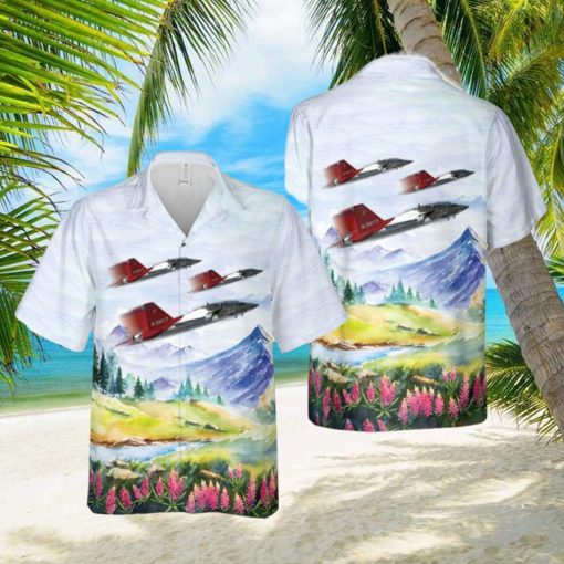 US Air Force Boeing T 7 Red Hawk Hawaiian Shirt For Summer