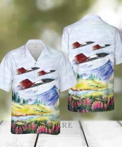 US Air Force Boeing T 7 Red Hawk Hawaiian Shirt For Summer