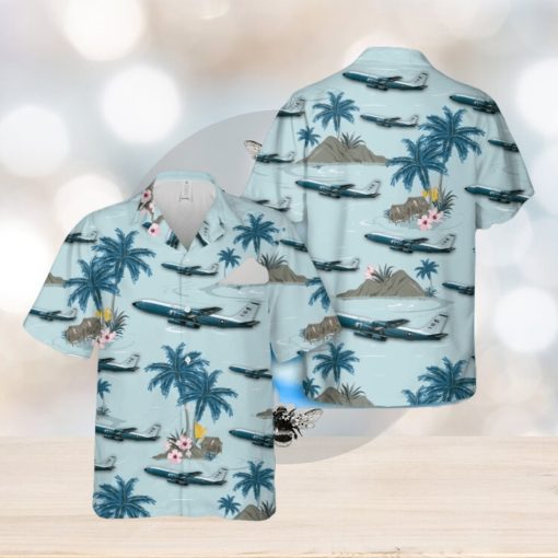 US Air Force Boeing WC 135 Constant Phoenix Hawaiian Shirt Summner Vacation Shirt