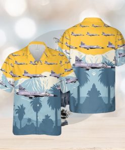 US Air Force California Air National Guard 196th FIS Convair F 102A Delta Dagger Hawaiian Shirt 3D Printed Aloha Summer Shirt