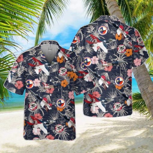 US Air Force F 16 Fighting Falcon 457th Fighter Squadron Pocket Hawaiian Shirt All Over Print Summer