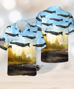 US Air Force F4G Wild Weasel Hawaiian Shirt Summner Vacation Shirt