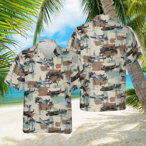 US Air Force Fairchild AC 119 Hawaiian Shirt For Summer