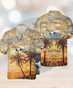 US Air Force Hanoi Taxi Lockheed C 141 Starlifter Hawaiian Shirt 3D Printed Aloha Summer Shirt