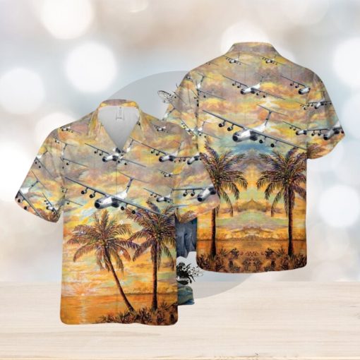 US Air Force Hanoi Taxi Lockheed C 141 Starlifter Hawaiian Shirt 3D Printed Aloha Summer Shirt