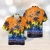 Michigan Wolverines Short Sleeve Button Up Tropical Hawaiian Shirt