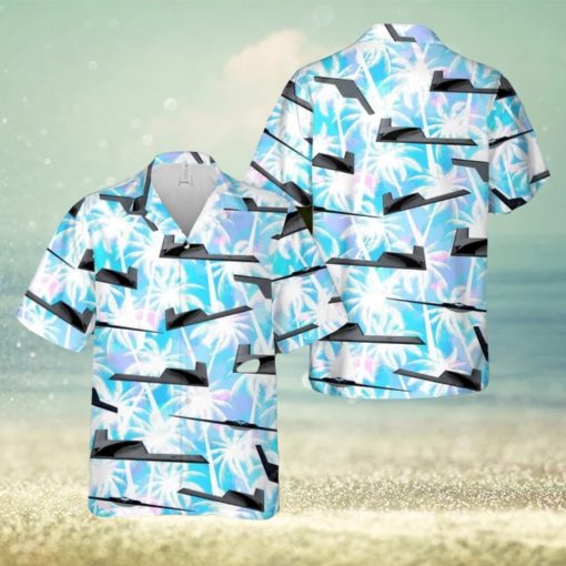 US Air Force Northrop Grumman B 21 Raider Hawaiian Shirt 3D Printed Aloha Summer Shirt