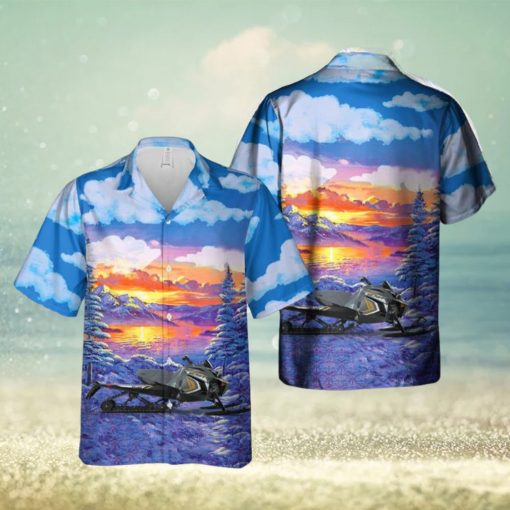 US Arctic Cat Snowmobiles Blast XR Hawaiian Shirt