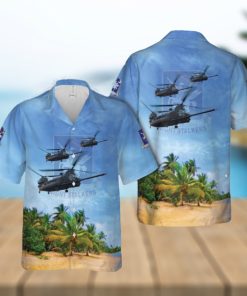 US Army 160th Night Stalkers Soar Special Operations Aviation Chinook Dark Horse Helicopter MH 47E Chinook Hawaiian Shirt