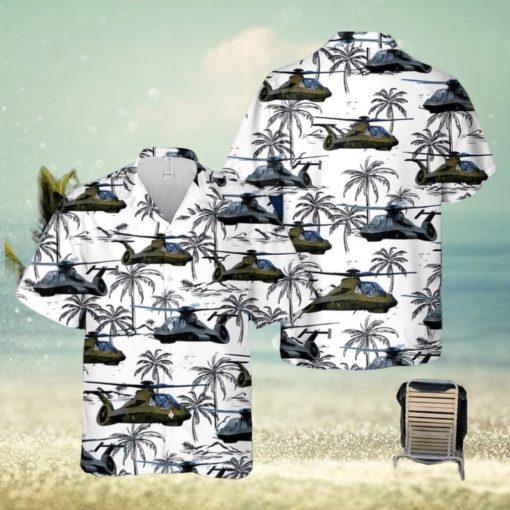 US Army Boeing Sikorsky RAH 66 Comanche Hawaiian Shirt Summner Vacation Shirt