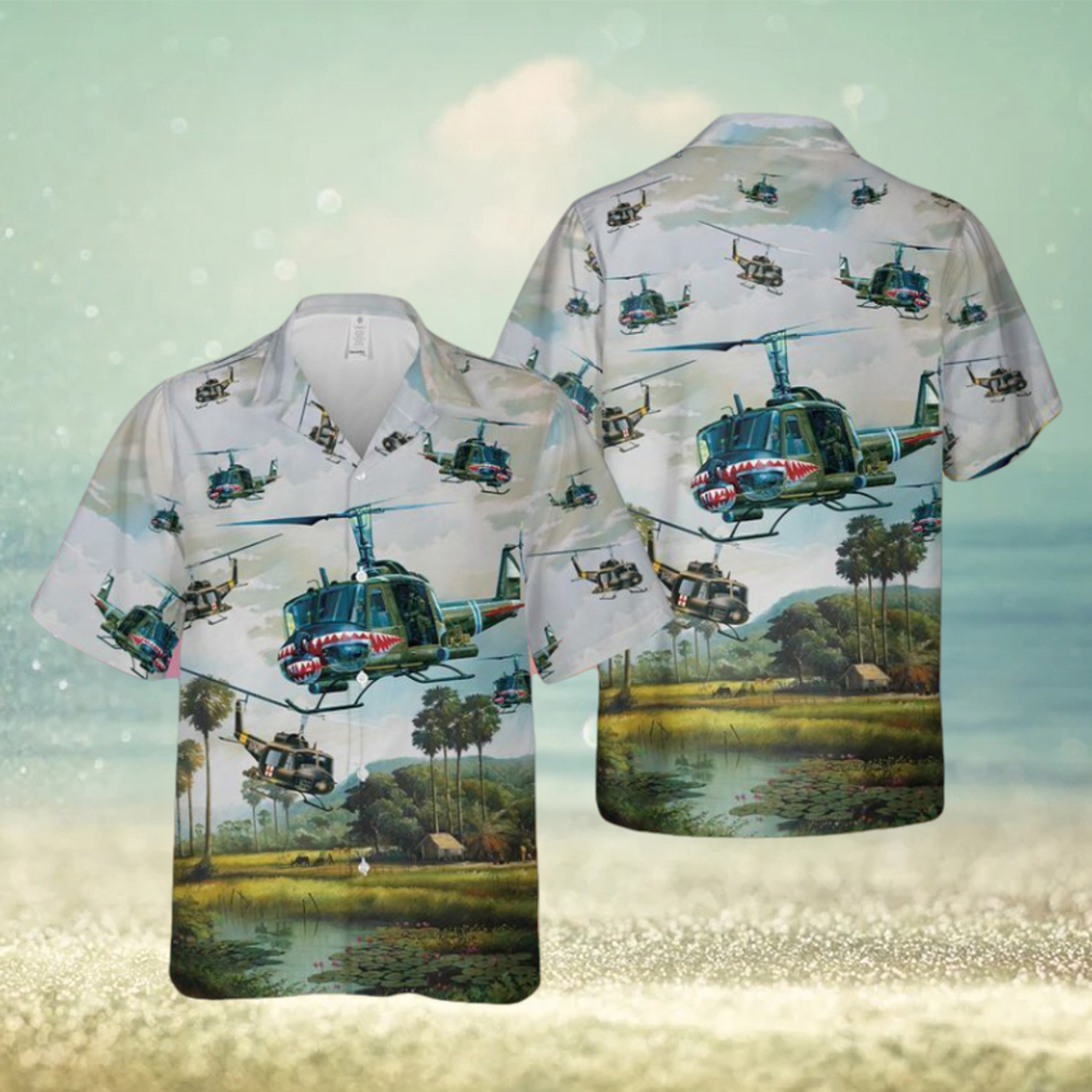 US Army UH 1 Iroquois Huey Trendy Hawaiian Shirt US Army UH 1 Iroquois Huey Trendy Hawaiian Shirt