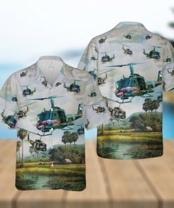 US Army UH 1 Iroquois Huey Trendy Hawaiian Shirt