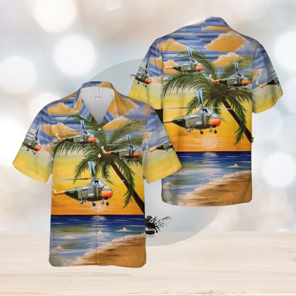 US Army UH 19D Chickasaw Hawaiian Shirt 3D Printed Aloha Summer Shirt US Army UH 19D Chickasaw Hawaiian Shirt 3D Printed Aloha Summer Shirt