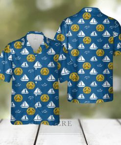 US NOAA Corps Command at Sea insignia Hawaiian Shirt